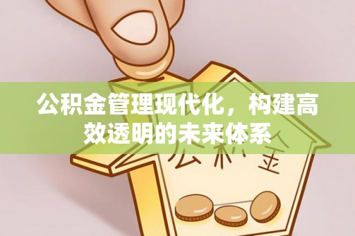 西双版纳公积金管理现代化，构建高效透明的未来体系
